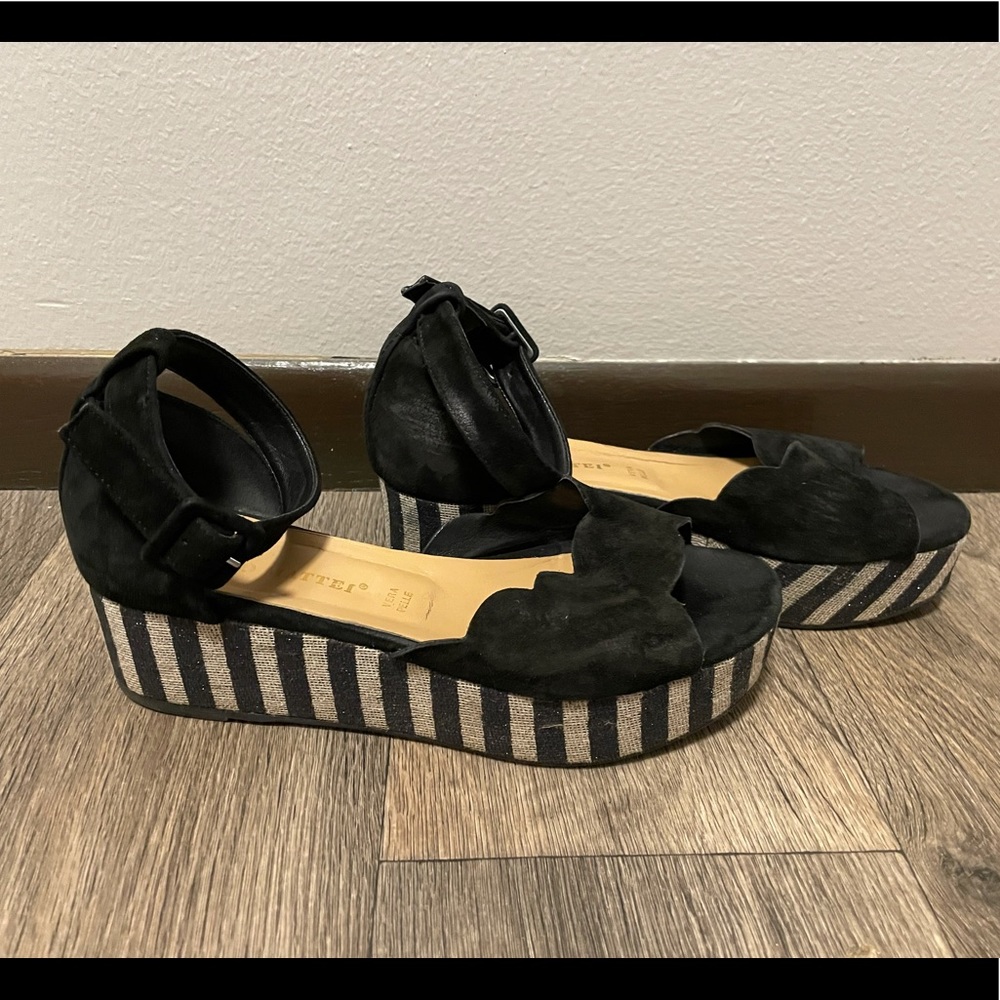 Platform Anthropologie sandals